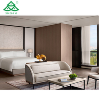 Ensemble de mobilier The Ritz-Carlton cinq étoiles pour hôtel Ensemble personnalisé pour chambre d'hôtel avec salle de bain