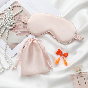<strong>Cozy</strong> Satin <strong>Sleeping</strong> Eye Mask with Case and Noise Cancelling Ear Plugs for <strong>Sleeping</strong> Set - Product Image 3