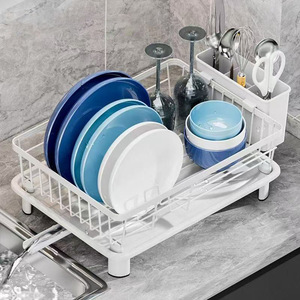 Estante para platos de Metal multifuncional, escurridor de alambre para el hogar de cocina transfronterizo para platos, almacenamiento de platos, tipo de vajilla - Product Image 3