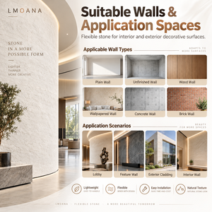 <span class=keywords><strong>Panel</strong></span> de Pared de Cerámica Flexible y Suave, Revestimiento de Pared Exterior Impermeable y Flexible para Renovación de Fachadas de Edificios Antiguos - Product Image 5