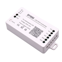 Controlador LED Bluetooth para APP, Compatible con WS2811 USC1903 SK6812, Controlador WiFi SP108E para Luces LED Direccionables, Control Remoto WiFi Magic