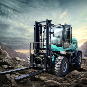 Forklift Diesel Mini Kecil Segala Medan 3.0 Ton 3.5 Ton 4.0 Ton Roda Empat Cina - Product Image 2