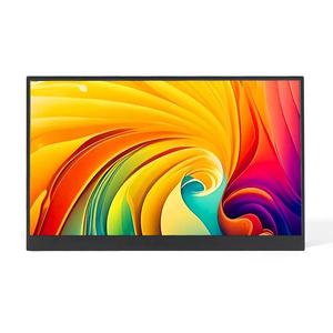 Nouvelle technologie Écran LCD IPS Full HD 15,6 pouces 1920x1080 Écran tactile vidéo pour appuie-tête de voiture Moniteur <span class=keywords><strong>portable</strong></span> Type <span class=keywords><strong>C</strong></span> <span class=keywords><strong>USB</strong></span> - Product Image 4