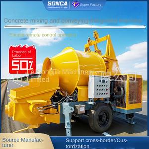 Bomba de Hormigón para Construcción, Bomba de Mortero de Hormigón Fino, Bomba de Alimentación para Vertido de Hormigón, Bomba de Estructura Secundaria, Bomba de Suelo - Product Image 4