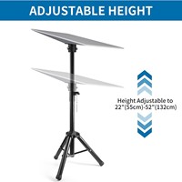 Support extérieur réglable multi-modèles Starlink V3 en acier au carbone avec adaptateur de tuyau et haute capacité de charge
