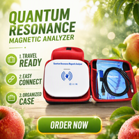 Analyseur corporel de santé par résonance magnétique quantique Wufeng, dernière version, avec clé USB chiffrée Softdog