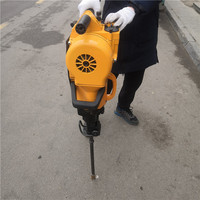 Perceuse à roche à combustion interne portable YN27C, petite machine de forage manuelle pour l'exploitation minière