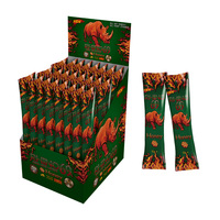 Sachets en Mylar imprimés avec logo personnalisé, sachets jetables en aluminium, sachets pour miel et bonbons, emballage pour barres chocolatées