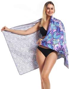 Summer <b>Beach</b> <b>Towels</b> Fashion Eco-Friendly Quick-Dry Sand-Free Strong Absorbency <b>Large</b> Microfibre <b>Towel</b> Custom Logo Print - Product Image 5