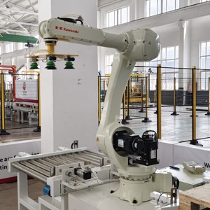 Machine de cerclage horizontale entièrement automatique, dispositif intelligent de cerclage de palettes, compatible avec la ligne de production de palettisation robotisée - Product Image 5