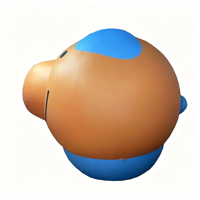 Ballon géant gonflable en PVC personnalisé BOYI, tête de cochon de dessin animé, ballon en forme d'animal, ballon à l'hélium