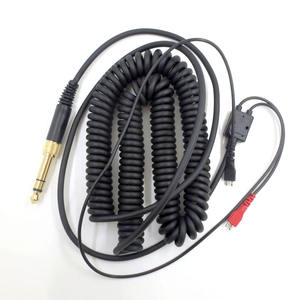 1 lot de fil d'écouteurs pour sennjouet <span class=keywords><strong>HD25</strong></span> HD560 HD540 HD430 HD250 6.35mm, fil de ressort pour casque - Product Image 6