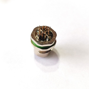 M12ซ็อกเก็ตตัวเมียทองเหลืองที่ด้านหน้าและด้านหลังด้วย M16เกลียว PG9-PCB IP67บอร์ด - Product Image 4