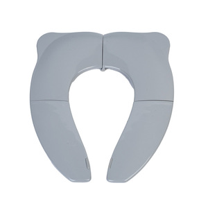 Asiento de Inodoro Portátil Simple para Niños, para el Hogar y Viajes, Plegable, Antideslizante, Fácil de Limpiar, Estructura Vertical Hecha de Plástico - Product Image 1