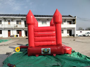 Château gonflable rouge commercial, maison gonflable, château gonflable 10*10 pieds, <span class=keywords><strong>location</strong></span> de fête gonflable <span class=keywords><strong>pour</strong></span> <span class=keywords><strong>mariage</strong></span>, aire de jeux intérieure - Product Image 6