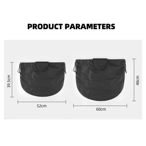 Sac pour <span class=keywords><strong>casque</strong></span> de moto, sac à cordon en nylon noir durable pour la conduite à vélo, la moto, le sport, la gym, l'entraînement, la randonnée, les voyages - Product Image 4