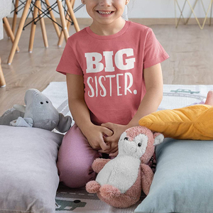 Gros Bébé Filles Boutique Vêtements Coton Rose Lettre <span class=keywords><strong>Grande</strong></span> <span class=keywords><strong>Soeur</strong></span> À Manches Courtes T-<span class=keywords><strong>Shirt</strong></span> - Product Image 6