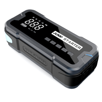 Compresseur d'air portable sans fil 2-en-1 CY53 pour gonflage de pneus 3 fois plus rapide, lumière LED, 150 PSI, prise allume-cigare pour voiture