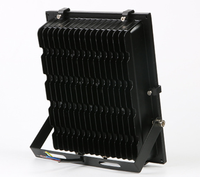 Projecteurs LED RGB 220V DC12V 24V, étanches IP65, 50W-200W, réflecteur blanc SMD2835, angle de faisceau réglable à 120°, pour extérieur