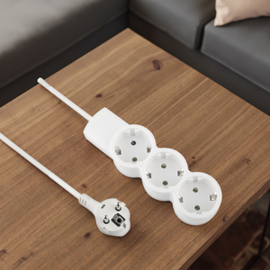 1.5m Chiều dài cáp EU tiêu chuẩn Ổ Cắm Điện mở rộng Hội Đồng Quản trị với 3 AC cửa hàng 16A Đánh giá hiện tại IP20 250V mà không cần chuyển đổi - Product Image 4