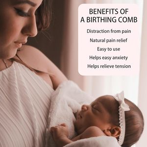 Peine de Bambú Ecológico con Logotipo Personalizado, Peine de Madera Natural para el Cuidado del Cabello para Mujeres Embarazadas y Recién Lactantes para Uso Doméstico - Product Image 6