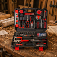Kit de Mantenimiento Manual para Electricistas y Carpinteros, Juego de Herramientas Personalizable OEM, Caja de Herramientas Resistente Hecha de Acero al Carbono y Metal