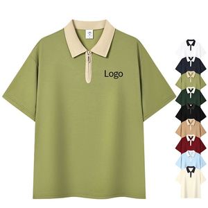 Polo de Golf Personalizado con Logotipo Bordado en Tela de Punto para Hombre, Talla Grande, Transpirable, de Secado Rápido, que Absorbe la Humedad, Ajuste Cómodo - Product Image 2