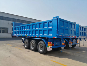 Venta caliente 3 Ejes Heavy Duty 40 Toneladas Volquete Semi Remolque Transporte de carga Camión volquete Remolque para la venta - Product Image 5