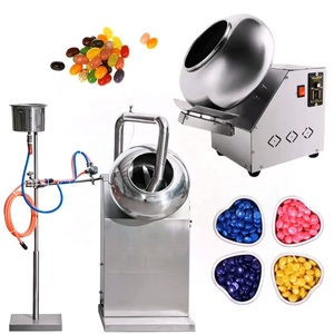 Máquina Recubridora de Chocolate Pequeña <span class=keywords><strong>para</strong></span> Frutos Secos como Cacahuates, Dátiles, Nueces de Macadamia y Cacahuates con Cobertura de Chocolate, Estándar Alemán - Product Image 6