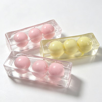 Bandes de beurre Tangyuan croustillantes, slime cristallin, jouets moelleux, petites boules d'huile de coco, jouets anti-stress à presser, jouets de décompression
