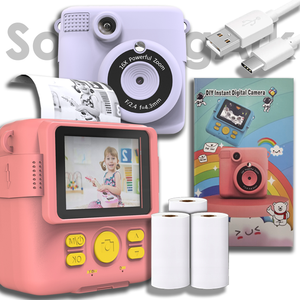 Caméra thermique SourcingArk, lecteur MP3, appareil photo, jouet pour enfants, cadeau de Noël, anniversaire, bricolage, ABS-681 - Product Image 1