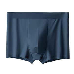 LR04 fábrica china pequeño MOQ hielo seda hielo sensación simple ropa interior de hombre cómodo transpirable verano calzoncillos Calzoncillos calzoncillos - Product Image 6
