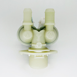 Factory A00192107 Dual Inlet Solenoid <b>Valve</b> 220 240V For Front Loading <b>Washing</b> <b>Machine</b> Parts - Product Image 3