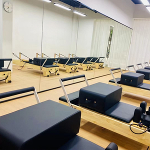 Precio barato de fábrica al por mayor hogar mango saltar cuerda ajustar calcetines Pilates-Hack máquina gimnasio Pilate Reformer - Product Image 3