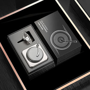 Difusor de Perfume en Gel Sólido Automático con Energía Solar, Diseño Nube y Jukebox, Difusor de Aceites Esenciales para Coche, Ambientador para Rejilla de Ventilación - Product Image 3