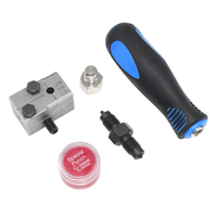 Kit professionnel de 6 outils d'élargissement de tubes de frein en acier et kit d'élargissement de conduites de frein pour véhicules universels
