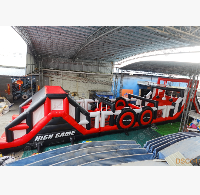 Competitive Challenge Course for Team Games