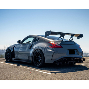 GTC300 61 "สไตล์คาร์บอนไฟเบอร์แผ่นเดียวด้านหลังสปอยเลอร์สำหรับนิสสัน370Z Z34 (2008-2019) - Product Image 3