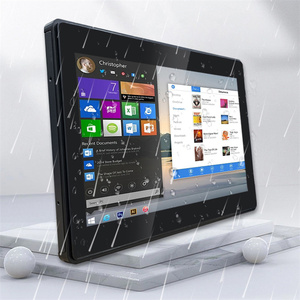 8 inch 1024*768 không thấm nước phẳng đúng cảm ứng điện dung màn hình Màn hình treo tường hiển thị công nghiệp với <span class=keywords><strong>VGA</strong></span> HD-MI USB - Product Image 4