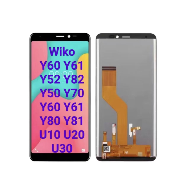 Touch Lcd Screen for Wiko Y60 Y52 Y61 Y82 U10 U20 U30 Y80 Y81 Y62 Y70  Lcd Display Pantalla Original for Replacement Repair