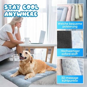 Tapis rafraîchissant portable épaissi pour petits chats/chatons, compatible avec les lits et les cages, pour usage intérieur - Product Image 5