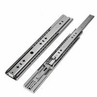 Glissières de tiroir télescopiques robustes pour industriel, extension complète de 53mm, 270lbs, 120kg, verrouillage par verrouillage