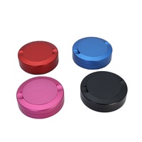 Boîte à snus en aluminium et acier inoxydable, cendrier métallique, conteneur à snus en métal, boîte à snus en aluminium usinée CNC