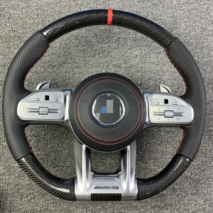 <span class=keywords><strong>Volant</strong></span> en fibre de carbone pour Mercedes-Benz <span class=keywords><strong>Classe</strong></span> B C E <span class=keywords><strong>G</strong></span> S pour Amg GT CL SL GL ML W212 W176 W213 W211 W205 - Product Image 6