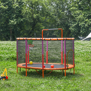 Zoshine <span class=keywords><strong>Oval</strong></span> geformtes <span class=keywords><strong>Trampolin</strong></span> im Freien Kinder springen Bett Kleinkind <span class=keywords><strong>Trampolin</strong></span> Kinder und Erwachsene Übung Fitness - Product Image 4