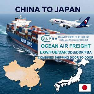 China naar Japan Azië Deur-tot-deur vracht EXW FOB DDP DAP Zeevracht Luchtvracht Express Verzending Agent Machines Huishoudelijke apparaten 3C CCC - Product Image 1