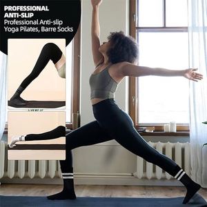 Women <b>Socks</b> Fitness Stripe Yoga <b>Grip</b> <b>Socks</b> Pilates - Product Image 6