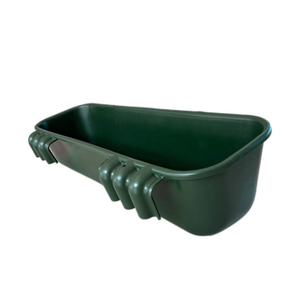 KD9668 Abreuvoir long en plastique pour bétail, <span class=keywords><strong>chevaux</strong></span>, bovins, 42L - Product Image 2