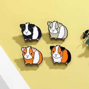 Yini Fabrikant Directe Verkoop Groothandel Custom Buttons Metalen Logo Designer Emaille Dier Traditionele Mode Pinnen Broches - Product Image 1