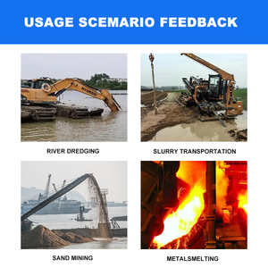 ปั๊มกรวดทรายขนาด<span class=keywords><strong>4</strong></span>นิ้วสำหรับขุดลอกทรายทนทานต่อการสึกหรอปั๊มกรวดทรายขนาด8นิ้ว - Product Image 2